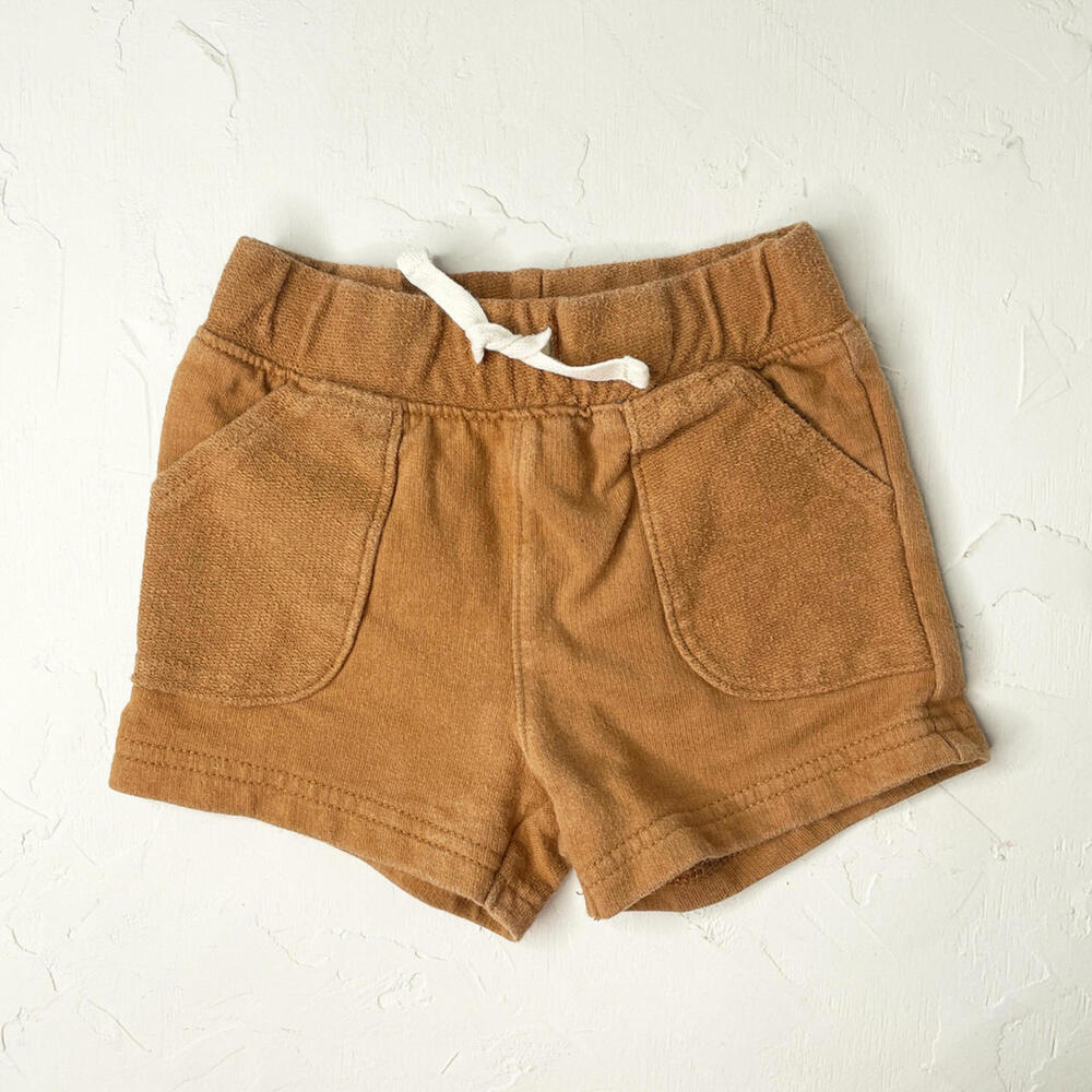 Carter's Baby Shorts 6 Months - Cozy Brown Cotton Blend